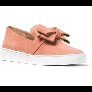 Michael Kors Collection Val Suede Slip on Sneakers